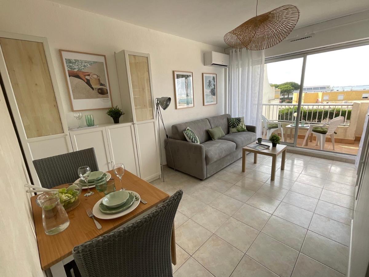 Studio Le Vue Mer Acces Direct A La Plage Parking Prive Clim Belle Terrasse Le Grau-du-Roi Kültér fotó