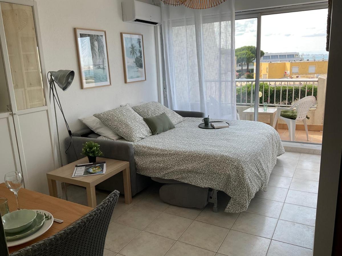 Studio Le Vue Mer Acces Direct A La Plage Parking Prive Clim Belle Terrasse Le Grau-du-Roi Kültér fotó